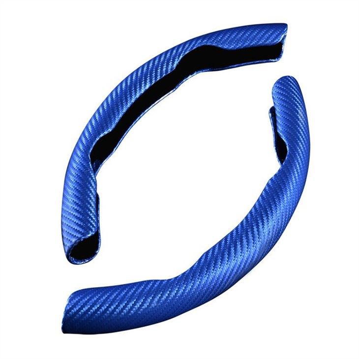 Custom Steering Wheel Cover blue